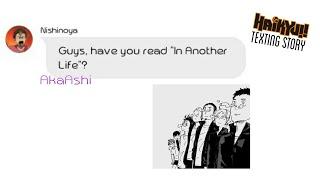 KARASUNO READS "IN ANOTHER LIFE" ft. Bokuaka and Kuroo | Haikyuu Chats