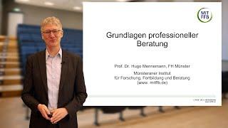 Grundlagen professioneller Beratung