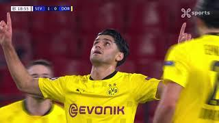 Champions League 17.02.2021 / Goal Dahoud against Sevilla