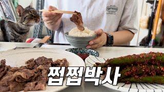 밥 두공기는 뚝딱 하게 만드는 최애 집밥들 / 차돌박이& 쌈장고추무침, 김치볶음밥&치즈라면, 간장찜닭, 깍두기, 신선설농탕,  대독장