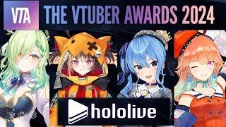 VTuber Awards 2024 Categories Won by Hololive