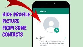 how to hide profile picture on whatsapp from some contacts 2022