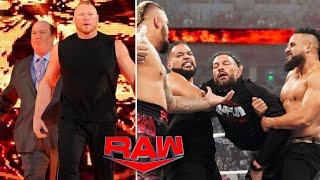 Paul Heyman Returns With Brock Lesnar To Help Roman Reigns Against Solo Sikoa's New Bloodline 2024 ?