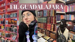 sobreviví a 9 días de FIL GUADALAJARA | vlog 2024 🩷