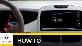 Renault R-Link - Pairing And Connecting