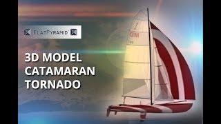 3D Model Catamaran Tornado Review