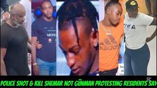 Leroy Shot & Killed + Shemar Shot & Dead By Corrupt Police Or Günman Residents Protest