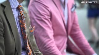 Pitti Uomo: The Details -- What They Wore --  MR PORTER