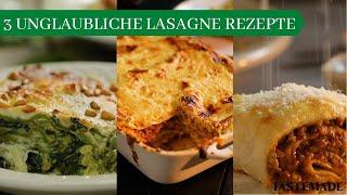 3 UNGLAUBLICHE Lasagne Rezepte