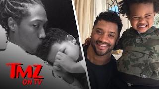 Russell Wilson Takes To Social Media To Let Everyone Know He Loves His Stepson | TMZ TV