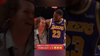NBA FUNNY VOICEOVER 2/3-5/25  #shorts