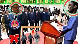 8 juin G.Conille Fèk konfime Guy Prezidan Konsèy kraze plat Lidi Guy pap pwan kanè nousove