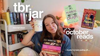 tbr prompt jar picks my october reads 