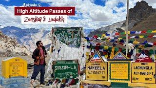 Crossed 7 High Altitude Passes of Ladakh - Zanskar Valley | Padum to Manali | Exploring Leh Town