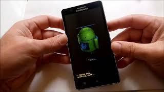 Lenovo a536 factory reset