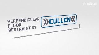 Cullen Restraint Straps: Perpendicular Floor Restraint