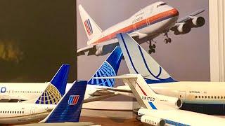 UNITED AIRLINES - AIRPLANE MODEL COLLECTION