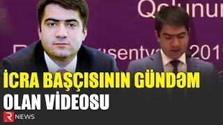 Ağstafanın icra başçısı Seymur Orucovun gündəm olan videosu - RTV