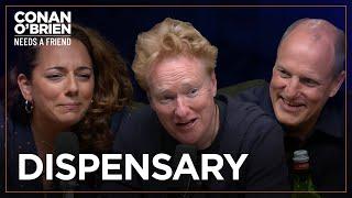 Woody Harrelson Invites Conan & Sona To His Dispensary | Conan O'Brien Needs A Friend