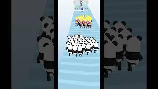 Funny panda run #shorts #trickshots #game #gaming #short