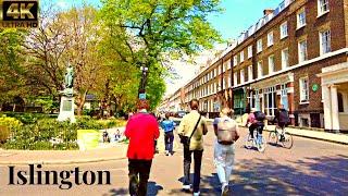 [4K]  London Walk -   Desirable Canonbury in Islington  