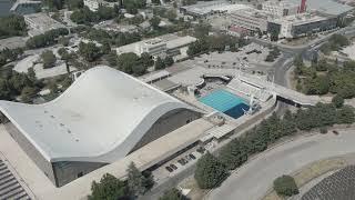 STADIUM POLJUD AND SPLIT (4K DRONE SHOT) in Croatia