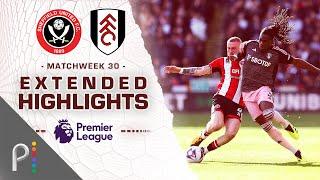 Sheffield United v. Fulham | PREMIER LEAGUE HIGHLIGHTS | 3/30/2024 | NBC Sports