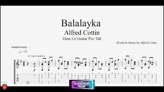 Balalayka by Alfred Cottin for Guitar Tutorial with TABs