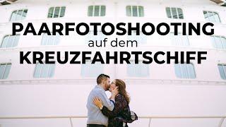 Paarfotoshooting Behind the Scenes auf dem Kreuzfahrtschiff Mein Schiff 3