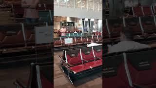 Qatar airport beautiful seating area