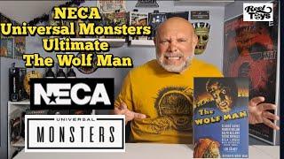 Ultimate The Wolf Man NECA Universal Monsters unboxing & review