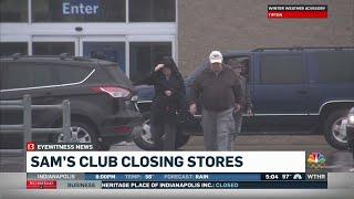 Sam's Club closes three Indiana stores