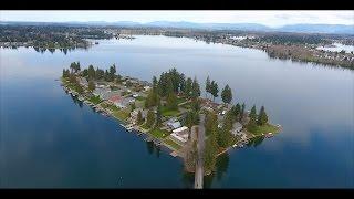 Lake Tapps In 4k | DJI Phantom 4