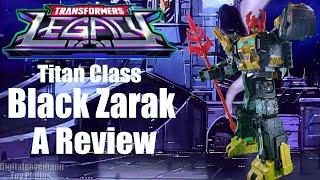 Black Zarak || A Transformers Legacy Review