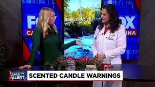 Doctor discusses scented candles and health