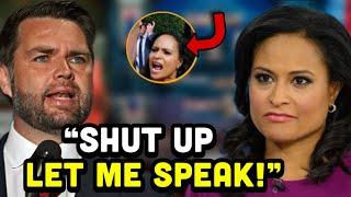 Kristen Welker 'NBC' Host LOSES IT After She Repeatedly INSULTS JD Vance On Live TV