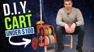 DIY Disc Golf Cart That's NOT Ugly for Under $100