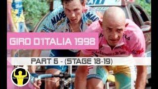 Giro d'Italia 1998 - Part 6 (stage 18-19) - Marco Pantani vs Pavel Tonkov