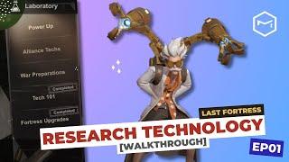 Last Fortress: Underground - Research Technology Walkthrough [EP01]