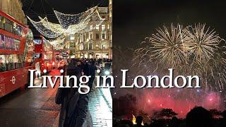 영국 대학원생 브이로그, 지만 학교생활 없음. 베짱이 라이프 | 런던 크리스마스, 불꽃놀이, 토트넘 축구