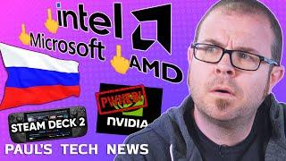 Tech World disowns Russia, NVIDIA hacked, Steam Deck 2 - Tech News Mar 6