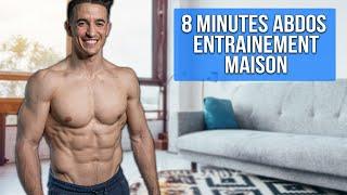 Ventre plat Abdos Exercices Maison en 8 minutes !!