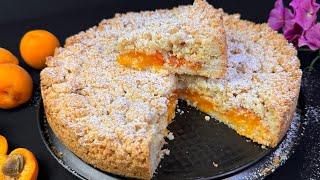 TORTA SBRICIOLATA DI ALBICOCCHE ricetta facile e veloce