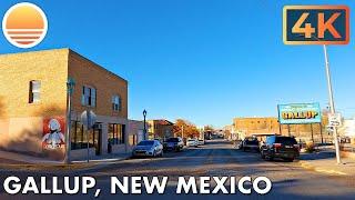  [4K60] Gallup, New Mexico!  Drive with me in McKinley County.