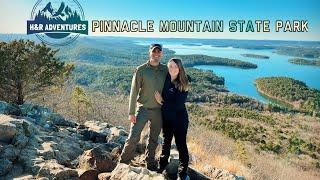 Hiking Pinnacle Mountain State Park, Arkansas