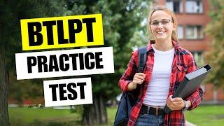 BTLPT Practice Test - Study Guide And Speaking Prompts Exam With Questions And Answers 2025