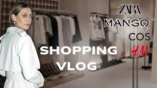 Шопинг влог! ОБЗОР COS, MANGO, H&M, ZARA