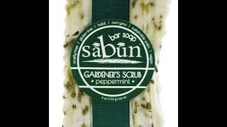 Soapy Soap Company - Soaps in Action: Sabun Gardeners Scrub