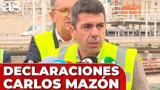 MAZÓN asegura que "HACE AUTOCRÍTICA" y anima a "seguir trabajando hacia adelante" tras la DANA