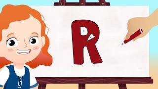 How to Draw an Alphabet Lore | Letter R | Drawing with Wibbi Kids | Step by step